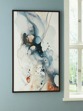 Tampa Furniture Outlet Lutz - Ashley Furniture - Foxenburg Wall Decor - Wall Art / Blue/Amber/White - A8000432